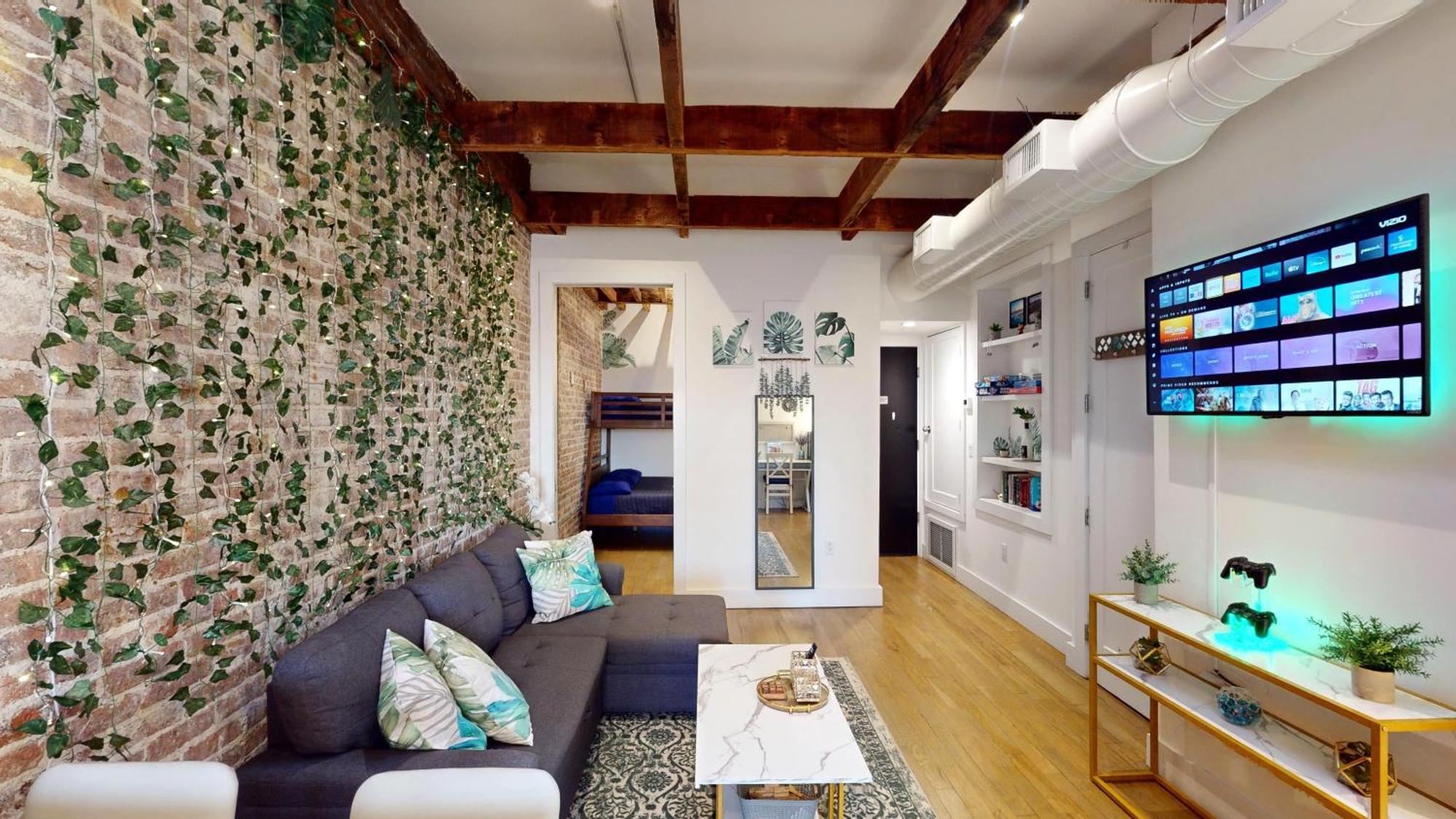 Chic Penthouse 15 Minutes From Nyc - Bus Stop At Doorstep ホーボーケン エクステリア 写真